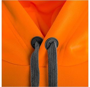 Orange Hi-Vis Hoodie 2Xl