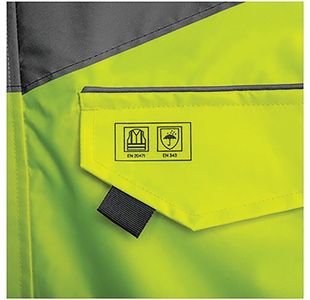 Ylw Waterproof Hi-Vis Coat S