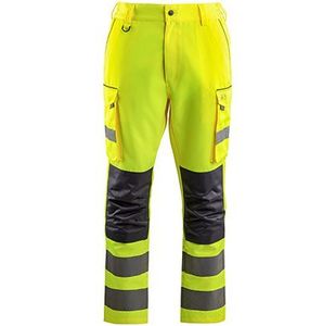Ylw Hi-Vis Cargo Trousers 36R