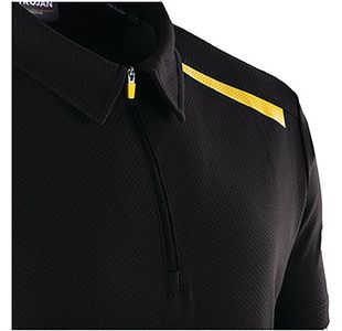 Mens Black Polo T-Shirt S