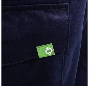 Womens Navy Cargo Trousers 14R
