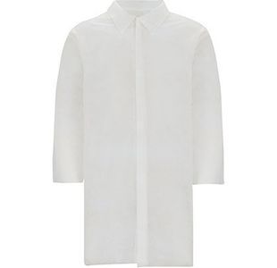 White Disb Visitors Coat Xl Pk25
