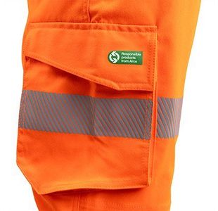 Orange Hi-Vis Cargo Trs 34S