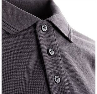 Mens Convoy Grey Polo 5Xl