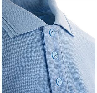 Responsible Mens Light Blue Polo 2Xl