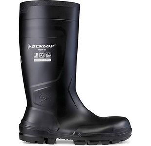 Work-It Black S5 Wellington Boots 8
