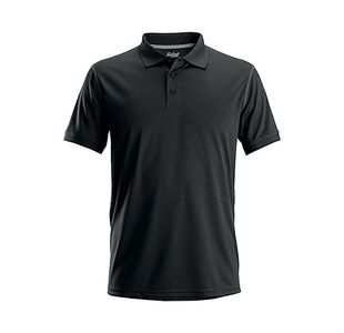 Arw 2721 Men Blk Breathable Polo Xl