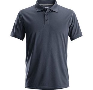 Arw 2721 Men Navy Breathable Polo L