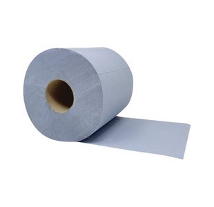 20Cm Blue Hand Towel 1-Ply 230M Pk6