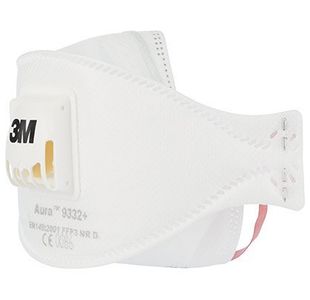 Aura 9332+ Valve Ffp3 Dust Mask Pk10