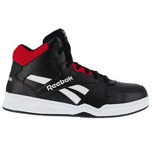 Bb4500 Blk/Red High-Top Boots 6