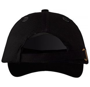 Black Baseball Bump Cap