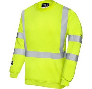 5626 Ylw Hi-Vis Sweatshirt S