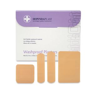 Assorted Washproof Plasters Pk100