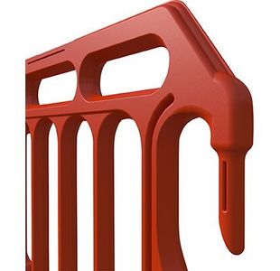 Orange 2M Crowd Control Barrier