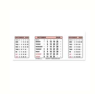 At-A-Glance Calendar Refill 2026