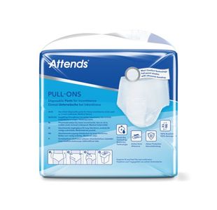 Attends Pullons Pant Sz 8M X4 Pk16