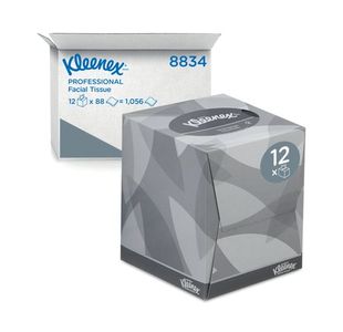 Kleenex Facial Tissue Wht 90Sht Pk12