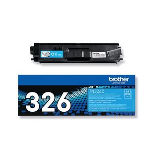 Brother Tn-326C Toner Cart Hy Cyan
