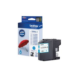 Brother Lc225Xlc Ink Cart Hy Cyan