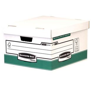 Bankers Box Green Storage Box Pk10