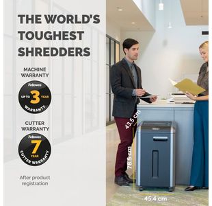 Fellowes Power 225Mi Micro-Shrd Shrd