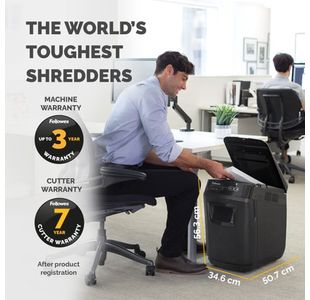 Fellowes Automax 200C Cross-Cut Shrd