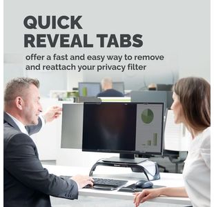 Fellowes Blackout Privacy Fltr 27In