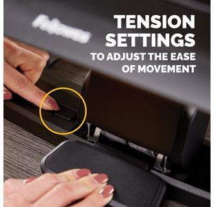 Fellowes Hana Footrest Black