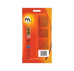 Bic 3 Sensitive Razor Pouch Pk8