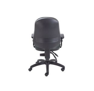 Lumo Optr Chair Adj Arms Charcoal