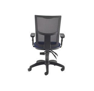 Lumo Mesh Chr Height Adj Arms Roblu