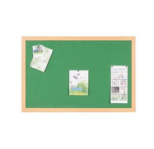 Green Felt Notice Board 180X120Cm