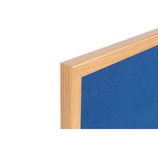 Blue Felt Notice Board 150X120Cm