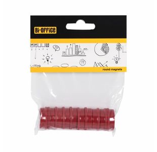 Bi-Office Magnets 25Mm Red