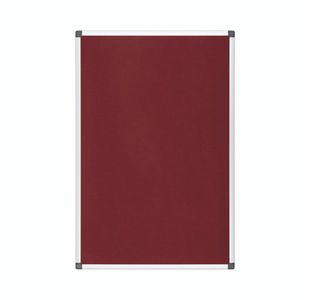 Noticeboard 600X900Mm Burgundy