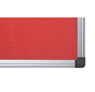 Bi-Office Noticebrd 1200X900 Red/Alu