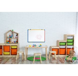 Bi-Office Colour Frm Mag Brd 600X450