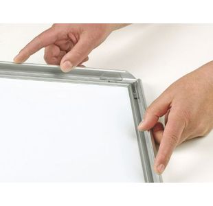 Bi-Office Snap Frame A4 Aluminium