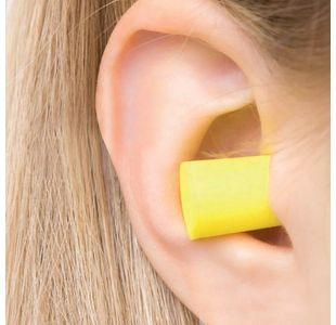 Pu Foam Disb Earplugs Ylw Pk200