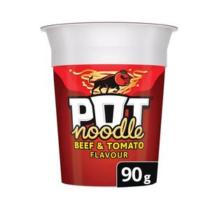 Pot Noodle Beef/Tomato 90G Pk12