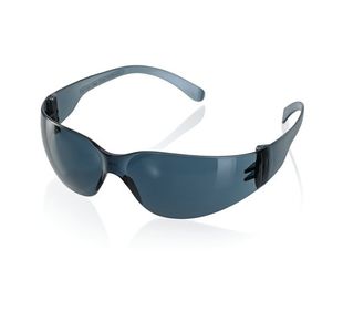 Ancona Wraparound Saf Glasses Grey