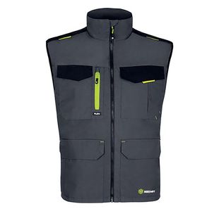 Flexworkwear Gilet Grey/Black 2Xl