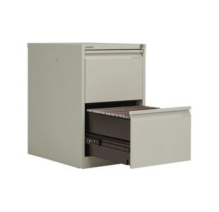 Bisley 2 Drw Filing Cab Goose Grey