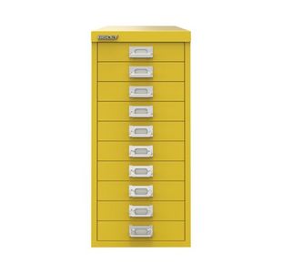 Bisley 10 Mdr Cabinet Canary Yellow