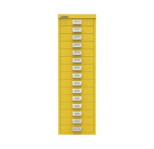 Bisley 15 Mdr Cabinet Canary Yellow