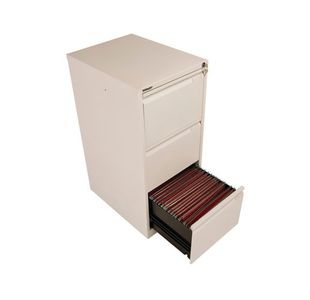 Bisley 3 Drw Filing Cab Chalk