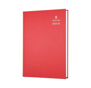 Collins Acdm Diary Dpp A5 Red 25-26