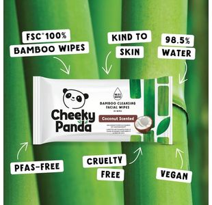 Cheeky Panda Face Wipes X25 Coco Pk6