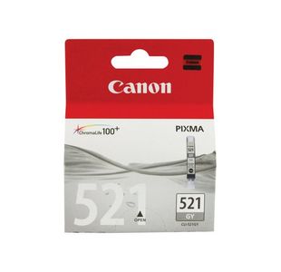 Canon Cli-521Gy Inkjet Cart Grey